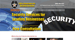 Desktop Screenshot of lewsecurityservices.com